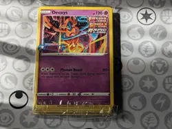 Pokemon Holo Deoxys SWSH Black Star Promos SWSH170 build and battle promo - Image 1