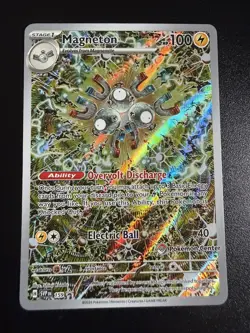 Pokemon TCG Magneton SV 159 Pokemon Center Stamped Black Star Promo Card - Image 1