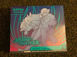 Pokemon Journey Together Elite Trainer Box, Hops Zacian EX Box, Booster Packs - Image 2