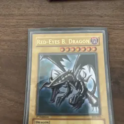 MP Yugioh Red-Eyes Black Dragon SDJ-001 Unlimited Edition Holo Rare Yu-Gi-Oh! - Image 2
