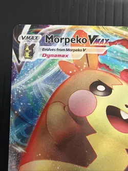 Morpeko VMAX 080/202 Sword & Shield VMAX Rare Holo Near Mint - Image 4