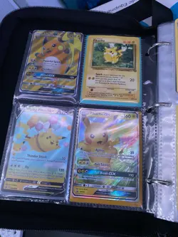 Pokemon Pikachu/Collection Binder – GX, EX, V, Tag Team, Promos, V-UNION + More - Image 3