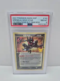 Greninja Star Promo SWSH: Sword & Shield Promo Cards SWSH144 PSA 8 Pokemon - Image 1
