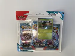 Pokemon TCG, Scarlet & Violet: Journey Together 3-Pack Blister Brand New, Sealed - Image 1