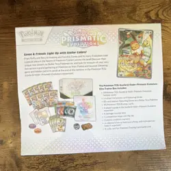Pokemon Scarlet & Violet Prismatic Evolutions Elite Trainer Box Eevee English - Image 2