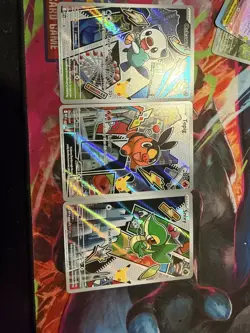 Pokemon First Partner Illustration Collection Series 2 Gen 5 Starter Set - Image 4