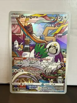 Pokemon TCG Oranguru CHR 212/184 S8b I Indonesian Near Mint - Image 1