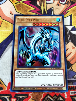 Blue-Eyes White Dragon kacb-en001 Ltd Ed (NM+) Ultra Rare Yu-Gi-Oh! - Image 1