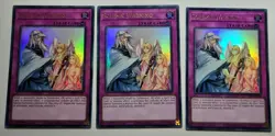 Yugioh! 3x Solemn Warning Ed. RA02-EN078 Ultra Rare play set 25th - Image 1