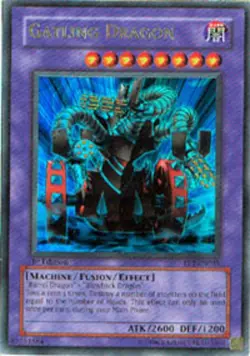 Gatling Dragon - FET-EN035 - Ultra Rare - Unlimited Edition LP Yugioh Booster Se - Image 1