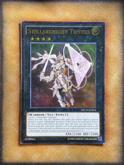 Yugioh Stellarknight Triverr NECH-EN054 Ultimate Rare VLP - Image 1
