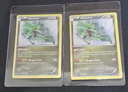 Pokemon TCG Rayquaza XY64 Black Star Promo Holo MP Quantity Of 2 - Image 1