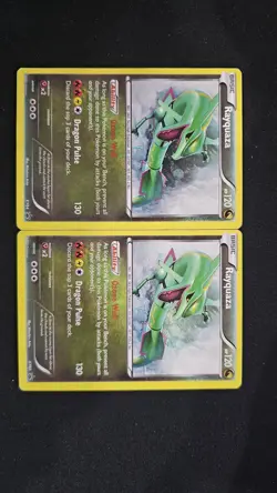 Pokemon TCG Rayquaza XY64 Black Star Promo Holo MP Quantity Of 2 - Image 2