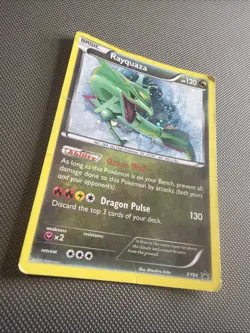 Pokemon Rayquaza XY64 - Black Star Promo, Cosmos Holo HP/DMG - Image 2
