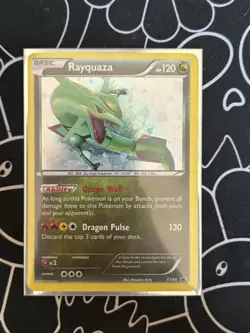 Pokemon TCG Rayquaza XY64 Black Star Promo Holo - Image 1