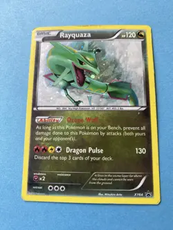 Rayquaza Pokemon Holo Black Star Promo XY64 - Image 1