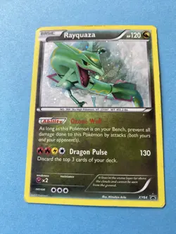 Rayquaza Pokemon Holo Black Star Promo XY64 - Image 2