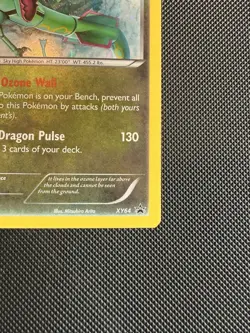 Pokemon TCG Rayquaza XY XY64 Holo Black Star Promo Promo Excellent - Image 4