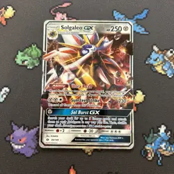 Solgaleo GX 89/149 PL -Ultra Rare Pokemon Card- Sun And Moon Base Set (9q) - Image 1