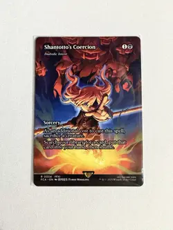 Shantotto’s Coercion Diabolic Intent Nonfoil Card #0034 MTG LP - Image 1