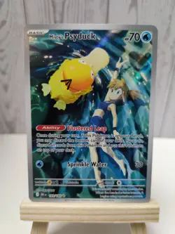 Pokemon TCG Misty's Psyduck Holo Card 193/182 Sv10: Destined Rivals - Image 1