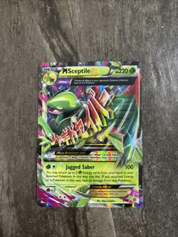 Mega Sceptile EX Holo Card 8/98 Ancient Origins Series - Image 1