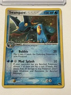 Pokemon Card Swampert POP SERIES 1 Holo Rare 5/17 Near Mint!!! - Image 2