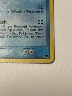 Pokemon Card Swampert POP SERIES 1 Holo Rare 5/17 Near Mint!!! - Image 3