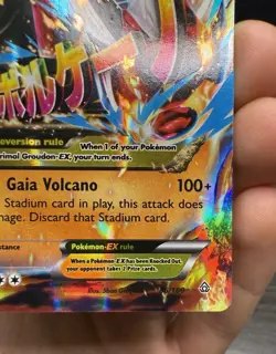 Primal Groudon EX ~ XY Primal Clash 86/160 ~ Ultra Rare Pokemon Card - LP/Played - Image 5