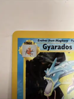 Gyarados 7/130 Pokemon Card Holo Base Set 2 WOTC 2000 LP Rare - Image 3