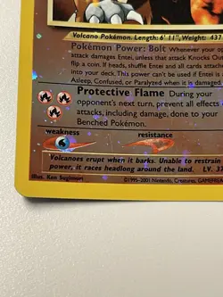 ENTEI - Black Star Promo Holo - #34 Great Condition! Pokemon Card PSA 1999-2001 - Image 4