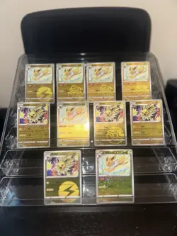 Pokemon Chinese Exclusive Gem Pack Vol 2 CBBC2 Jolteon Card Bundle Masterball - Image 1