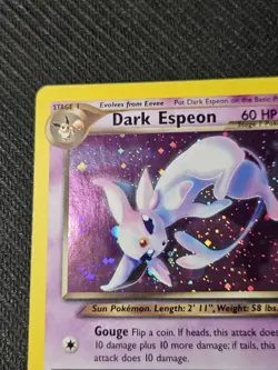 Dark Espeon 4/105 Holo Neo Destiny Pokemon Card LP Light Play - Image 2