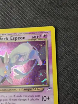 Dark Espeon 4/105 Holo Neo Destiny Pokemon Card LP Light Play - Image 3
