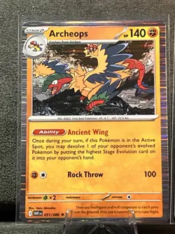Archeops - 2 Pokemon Card Lot - White Flare #51 Pokemon World Championship #147 - Image 4
