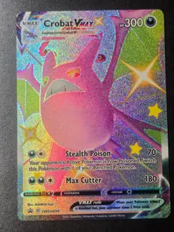 Crobat VMAX SWSH099 NM Sword & Shield Promo Holo Promo Pokemon - Image 1