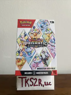 Pokemon TCG Scarlet & Violet Prismatic Evolutions Booster Bundle FACTORY SEALED - Image 1