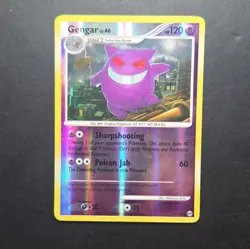 Gengar 17/99 Arceus Reverse Holo Ultra Rare Pokemon TCG LP W/ FREEBIE card - Image 1