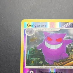 Gengar 17/99 Arceus Reverse Holo Ultra Rare Pokemon TCG LP W/ FREEBIE card - Image 2
