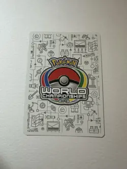 2019 Pokemon World Championships Reshiram & Charizard GX Tag Team Card 20/214 - Image 2