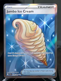 Jumbo Ice Cream 109/086 Me04: Chaos Rising Holo Pokemon - Image 1