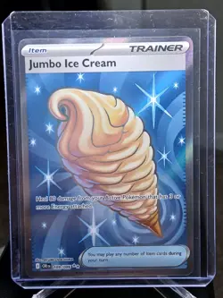Jumbo Ice Cream 109/086 Me04: Chaos Rising Holo Pokemon - Image 3