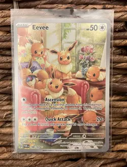 Eevee 188/167 Illustration Rare - English Pokemon TCG Sv06 Twilight Masquerade - Image 1