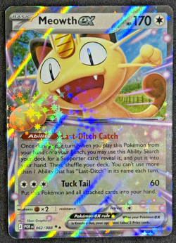Meowth ex 062/088 Me03: Perfect Order Holo - Image 1