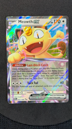 Meowth ex 062/088 Me03: Perfect Order Holo - Image 2