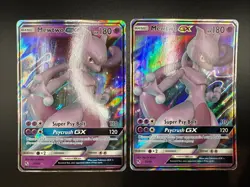 Pokemon TCG Mewtwo GX 31/68 Ultra Rare SM Hidden Fates, NM - Image 3
