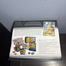 Paldea Evolved ETB - Sealed with Case - Pokemon Elite Trainer Box - Image 5