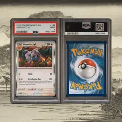 Aerodactyl Holo 2023 Pokemon 151 English #142 PSA 9 - Image 1