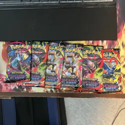 Pokemon phantasmal flames booster pack lot of 6 - Image 1