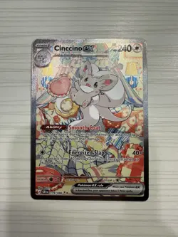Pokemon Chaos Rising Cinccino EX Special Illustration Rare 119/086 - Image 1